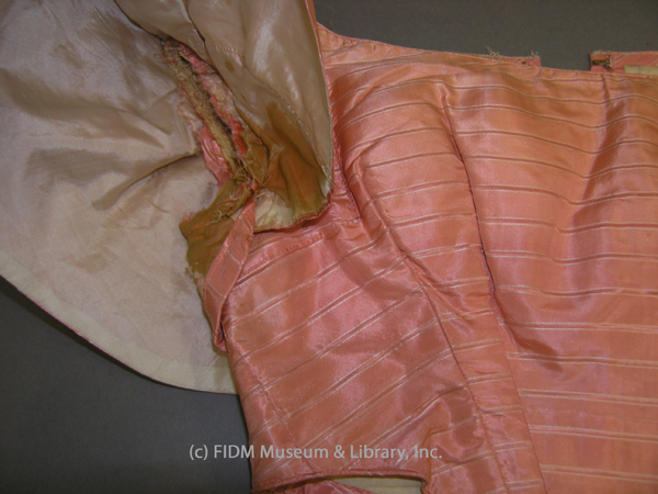 Pink bodice close-up